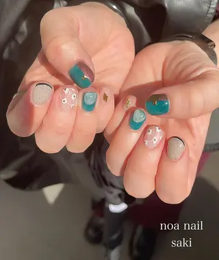 ネイル nailsalon noa所属・nailist sakiのネイルデザイン