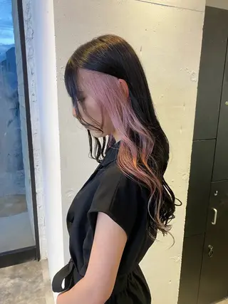 ロング カラー 韓国ヘア特化 💟 ララア 💟のヘアスタイル