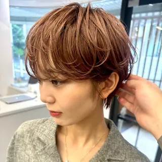 ショート 骨格診断で絶対可愛い ✨丸みショート✨凌弥のヘアスタイル