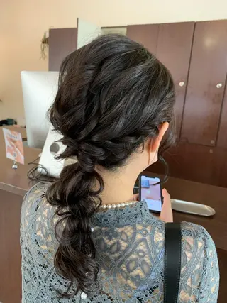 ミディアム Emma ecole所属・Emma ecole /栄/RIOのヘアスタイル