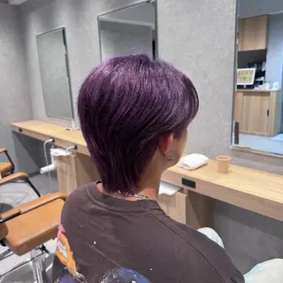 カラー メンズ ハイトーン/ピンク 🎀山岸 沙弥香のヘアスタイル