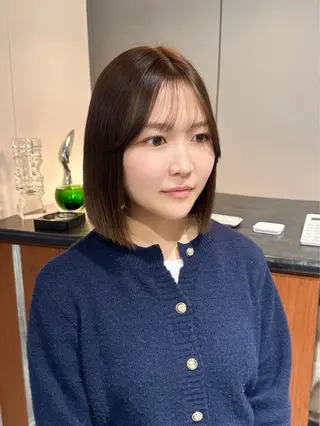 カラー 秋永 鈴のヘアスタイル