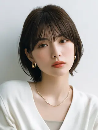 ショート 上原 心のヘアスタイル