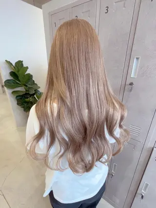 ミディアム カラー 艶髪/モテヘア🎀 MIHOのヘアスタイル