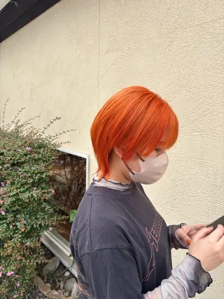カラー Sagedoue ユイのヘアスタイル