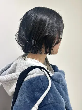ショート 👔ボブ﹨似合 わせパーマ🩳ももかのヘアスタイル