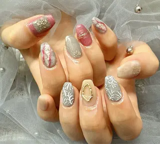 ネイル ラッキースター 大人気店のネイルデザイン