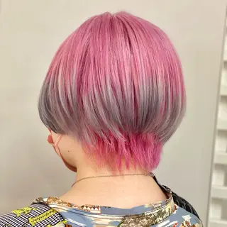 ショート カラー 透明感カラー/ 🫧みずほ🫧のヘアスタイル