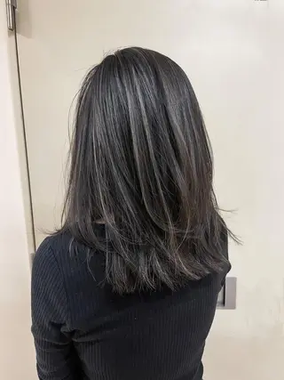 ミディアム カラー カラー/髪質改善 レイヤー/vagueのヘアスタイル