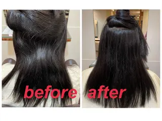 ロング 平 真亜里のヘアスタイル