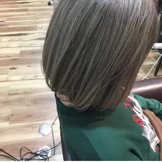 ミディアム カラー MIZUHO / ダブルカラー髪質改善のヘアスタイル