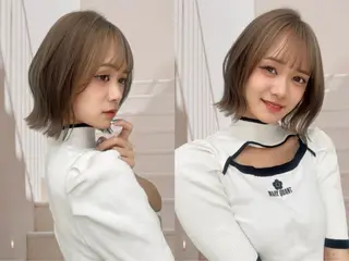 ショート 韓国ヘア 野々山 ゆうとのヘアスタイル