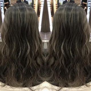 セミロング カラー 寺内 紳悟のヘアスタイル