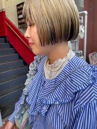 ショート さの あやねのヘアスタイル
