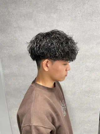 メンズ パーマ ⚡️渋谷⚡️ メンズパーマ⚡️のヘアスタイル