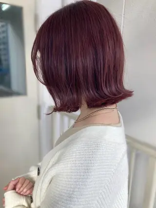 ミディアム roka ノゾミのヘアスタイル