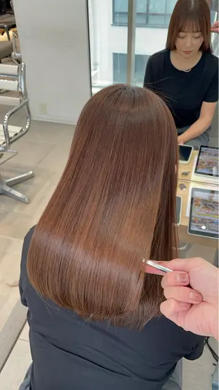 セミロング ✨髪質改善✨美髪 矯正🫧小泉のヘアスタイル