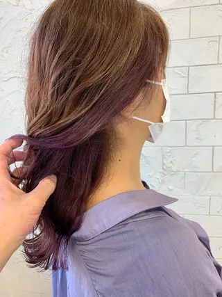 セミロング archange 大井川のヘアスタイル