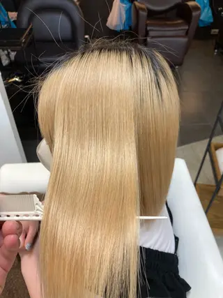 ショート タカギ　タツキ 縮毛矯正/髪質改善のヘアスタイル