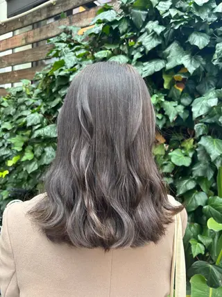 ミディアム 🤍Nozomi/ オリーブカラー🌿のヘアスタイル