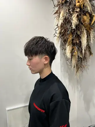 パーマ 🖱️ナチュラルヘア 鍋谷美帆🖱️のヘアスタイル