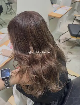 セミロング 小寺 唯希のヘアスタイル