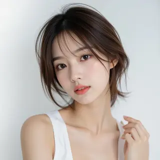 ミディアム アイリスト/ スタイリスト🌼岩山のヘアスタイル