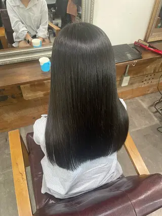 ロング カラー SOYON西大寺店所属・ダブルカラー/ 髪質改善💎安藤のヘアスタイル