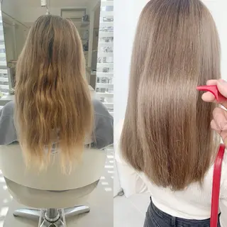 ロング カラー LucksiMie 銀座店所属・【韓国 レイヤー 髪質改善✨】かずのヘアスタイル