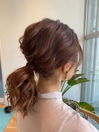 ミディアム JetSet所属・JetSet 虎ノ門ヒルズ店のヘアスタイル