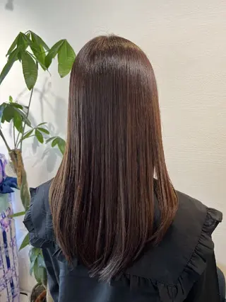 ロング カラー 近森 美帆[モーラ高石店]のヘアスタイル