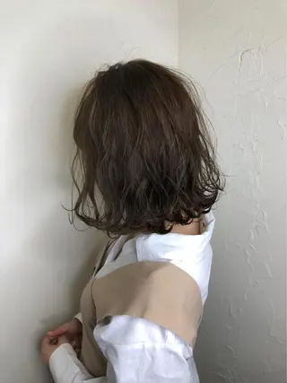 ミディアム カラー 韓国ヘア🫧艶カラー 🫧髪質改善/オオヤのヘアスタイル