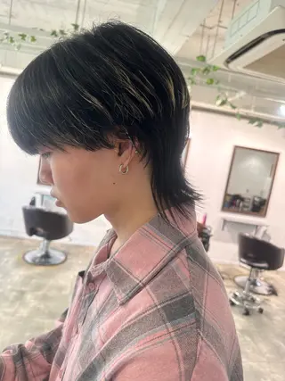 ショート メンズ 【バレイヤージュ】 kentoのヘアスタイル
