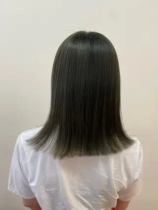 セミロング パーマ特化美容師 mikuのヘアスタイル