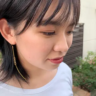 ショート カラー パーマ ヘアアレンジ メンズ キッズ ネイル マツエク・マツパ 架空〜KAQU〜所属・【clan】 NOGAMIのヘアスタイル