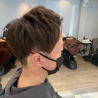 ショート パーマ メンズ メンズサロンGRIT 店長 深山一平のヘアスタイル