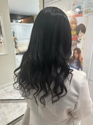 ロング カラー エクステ♡ヘアメ 内村麻衣のヘアスタイル