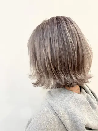 ショート カラー 美髪改善・ストレート 🌿エクステ/カンジのヘアスタイル