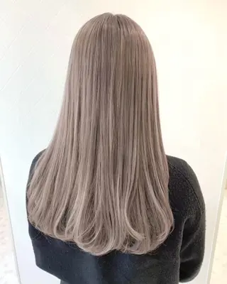 ロング カラー 🥀ダブルカラー/ 縮毛矯正🥀ユイキのヘアスタイル