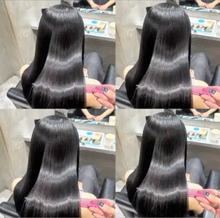 ロング カラー ブリーチなしカラー/ 髪質改善/艶髪そうまのヘアスタイル