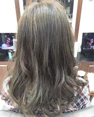 ショート ミディアム セミロング ロング カラー パーマ ヘアアレンジ ナガイ ユウキのヘアスタイル
