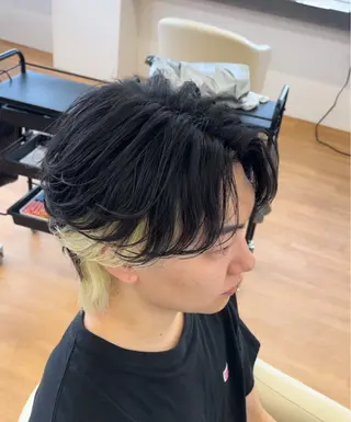 カラー become men's hair名駅店所属・高木 陸斗のヘアスタイル