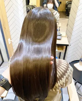 セミロング 髪質改善 jewel box~私のトリートメント~東梅田店所属・💎髪質改善専門 jewel boxのヘアスタイル