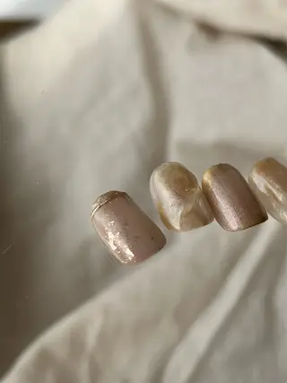 ネイル 𓂃toi. 儚げnuanceのネイルデザイン