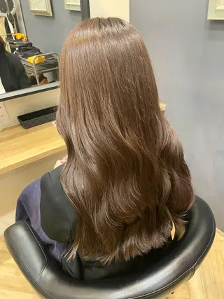 ロング 韓国ヘア/レイヤー 🇰🇷/艶髪/長橋のヘアスタイル