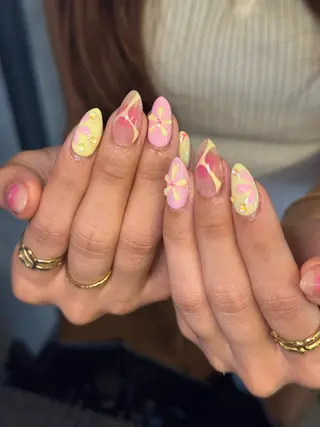 ネイル nail salon supe_所属・supe_ 八幡🐺*❅·̩͙のネイルデザイン