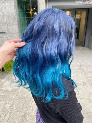 ロング カラー カットカラー特化 ⭐️代表⭐️のヘアスタイル