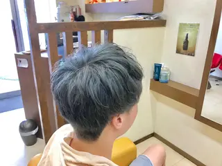 ショート カラー メンズ ハイブリッド美容師！ 藤井 俊壮のヘアスタイル