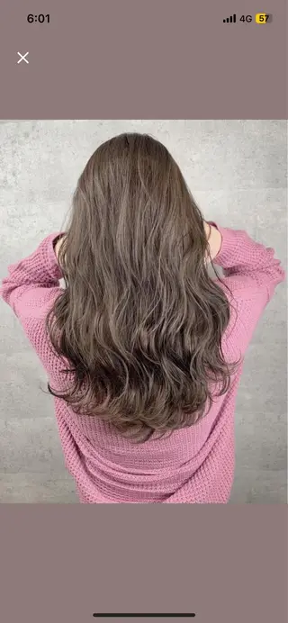 ロング カラー saho .のヘアスタイル