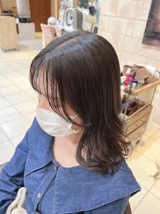 ミディアム 川崎レイヤーカット /江口真正のヘアスタイル